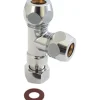 Verteiler 3/8"ÜM mit 2 x 3/8"AG