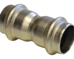 Viega Sanpress Pressfitting mit SC-Contur Muffe 18mm inox 436162
