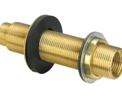 viega Wanddurchführung Rotguss 2132.9 3/4" IG x 1/2" AG 120 mm 470913