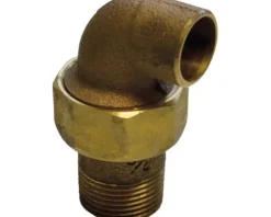 Viega Winkelverschraubung konischdichtend 18mm x 3/4" Rotguss 120580