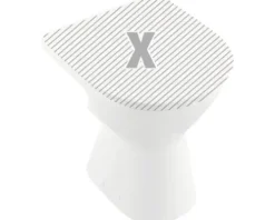 Villeroy & Boch Stand-WC ViCare Tiefspüler offener Spülrand erhöht weiß glänzend ohne WC-Sitz 4683R001