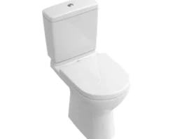 Villeroy & Boch WC für WC-Kombination O.novo Tiefspüler offener Spülrand weiß glänzend ohne WC-Sitz und Spülkasten 5661RO01