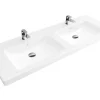 Villeroy & Boch Doppelwaschtisch Subway 2.0 130 cm weiß 7175D001