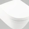 Villeroy & Boch Wand-WC Set Architectura Tiefspüler offener Spülrand weiß glänzend mit WC-Sitz 4694HR01