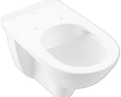 Villeroy & Boch Wand-WC ViCare Tiefspüler offener Spülrand erhöht weiß glänzend ohne WC-Sitz 4695R001