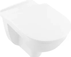 Villeroy & Boch Wand-WC ViCare Tiefspüler offener Spülrand erhöht weiß glänzend ohne WC-Sitz 4695R001