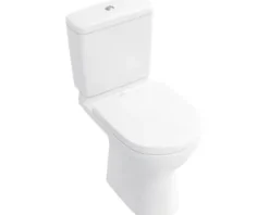Villeroy & Boch WC für WC-Kombination O.novo Tiefspüler mit Spülrand weiß glänzend ohne WC-Sitz und Spülkasten 56610101