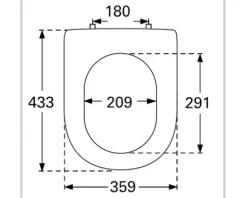 Villeroy & Boch WC-Sitz Subway 2.0 9M68S1 weiß leicht abnehmbar mit Absenkautomatik