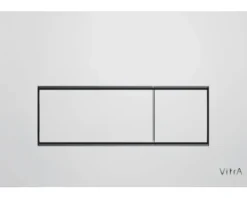 VitrA Betätigungsplatte Root Square Platte chrom glänzend / Taster chrom glänzend 740-2380