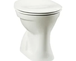 VitrA Stand-WC Norm Flachspüler mit Spülrand weiß ohne WC-Sitz 1734610