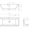 Vorwand Badewannen Set OTTOFOND Seaport 170 x 75 cm weiß 703963