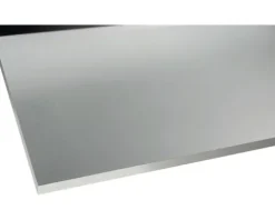 Walk In Duschwand Breuer Panorama 140 cm Dekor Satiniert Profilfarbe schwarz