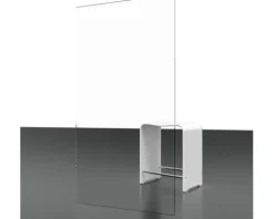 Walk In M6 SCHULTE MasterClass ExpressPlus 90 cm Profil chrom Klarglas schmutzabweisende Glasbeschichtung