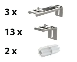Wandhalterungen Set höher AS-SET04