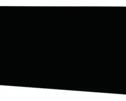 Wandpaneel über Waschbecken Devo Lotos BxHxT 66x40x1.7 cm perfect touch schwarz matt
