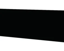 Wandpaneel über Waschbecken Devo Lotos BxHxT 96x40x1.7 cm perfect touch schwarz matt
