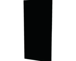 Wandpaneel über Waschbecken Devo Lotos BxHxT 56x117x1.7 cm perfect touch schwarz matt