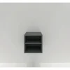 Wandregal Sanox Frozen BxHxT 40 x 40 x 45 cm Frontfarbe petrol