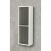 Wandregal 60x20 cm weiß hochglanz