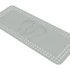 Wanneneinlage Kleine Wolke Foot 72 x 36 cm grau