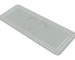 Wanneneinlage Kleine Wolke Foot 72 x 36 cm grau