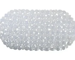Wanneneinlage MSV PEBBLE 35 x 68 cm transparent
