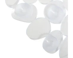 Wanneneinlage MSV PEBBLE 35 x 68 cm transparent