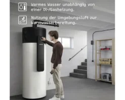 Warmwasser-Wärmepumpe Stiebel Eltron WWK-I 300 W Plus freistehend druckfest 291 l