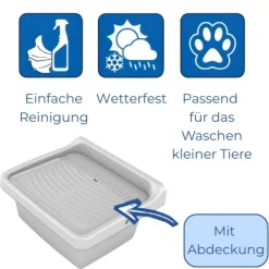 Waschbecken Ausgussbecken Kunststoff Keller Waschbecken Werkstatt Handwaschbecken Garage Ausgusswaschbecken Spülbecken Waschküche Waschtrog Garten Ausgussbecken Set