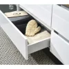 Waschplatz Pelipal Quickset 360 BxHxT 113 x 64,2 x 50 cm Frontfarbe weiß mit Keramik-Waschtisch weiß 360.110003