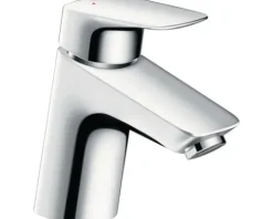 Waschtischmischer hansgrohe Logis 71070000 chrom inkl. Ablaufgarnitur