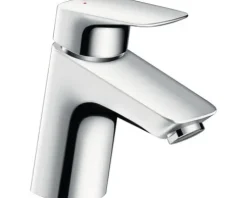 Waschtischmischer hansgrohe Logis 71077000 chrom inkl. Ablaufgarnitur