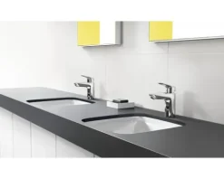 Waschtischmischer hansgrohe Logis 71107000 chrom inkl. Ablaufgarnitur
