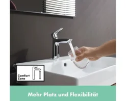 Waschtischmischer hansgrohe Talis E 71710000 chrom