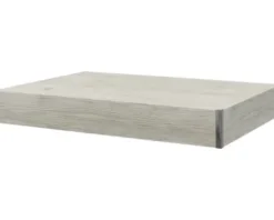 Waschtischplatte Baden Haus 60 x 43 cm Eiche Holz Ohne Ausschnitt