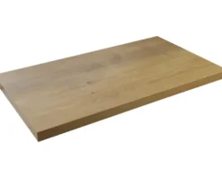 Waschtischplatte Differnz 81 x 46 cm Holz Ohne Ausschnitt