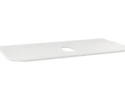 Waschtischplatte Differnz 90 x 46 cm Uni Mit Ausschnitt