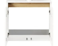 Waschtischunterschrank Pelipal Quickset 857 BxHxT 60 x 53 cm x 33 cm Frontfarbe weiß glänzend glanz