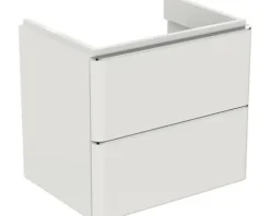 Waschtischunterschrank Ideal Standard Adapto BxHxT 57 x 49 cm x 41,7 cm Frontfarbe weiß glänzend glanz T4300WG