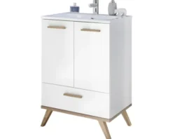 Waschtischunterschrank pelipal Noventa weiß 60,5 cm (ohne Waschtisch)