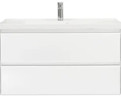 Waschtischunterschrank Pelipal xpressline 3261 BxHxT 100 x 52,9 cm x 42 cm Frontfarbe weiß 3261.511014
