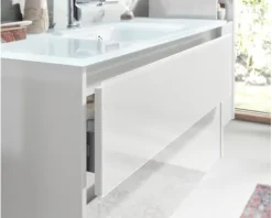 Waschtischunterschrank Pelipal xpressline 3261 BxHxT 100 x 52,9 cm x 42 cm Frontfarbe weiß 3261.511014