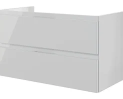 Waschtischunterschrank Pelipal Xpressline 4035 BxHxT 86 x 48,2 cm x 43,5 cm Frontfarbe weiß glänzend 4035.158602