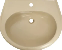 Waschtisch 60 x 51,5 cm beige matt 1280600