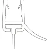 Wasserabweisprofil Schulte Serie MasterClass D2902