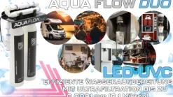 Wasserfilter, UV-Filteranlage Aqua Flow Duo LED UV-C