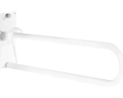 WC-Aufstehbügel klappbar kurz T: 555 mm weiß