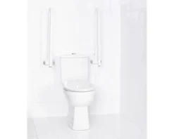 WC-Aufstehbügel klappbar lang T: 760 mm weiß
