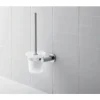 WC-Bürstengarnitur DURAVIT D-Code chrom/weiß glänzend 0099271000