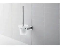 WC-Bürstengarnitur DURAVIT D-Code chrom/weiß glänzend 0099271000
